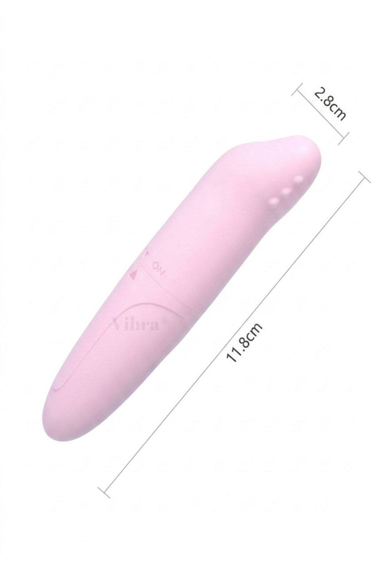 G Noktası Uyarıcı Mini Pilli Vibratör 11,8 cm Pembe | AA Kalem Pil Dahil | Gizli Gönderim