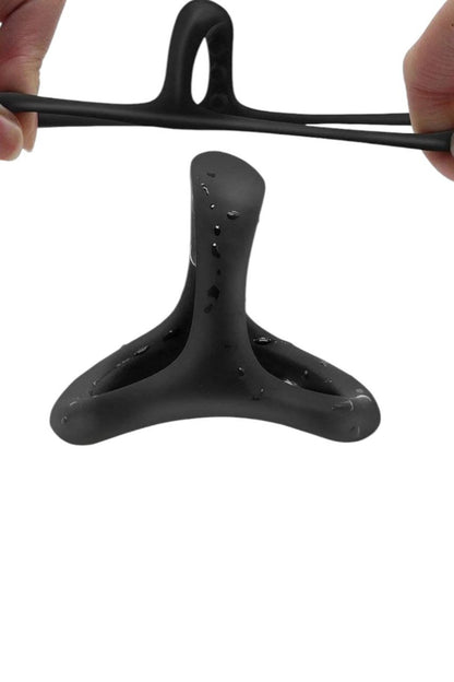 Silikon Cock Ring Testis Penis Halkası Yüzüğü - Tırtıklı