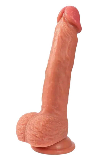 Gerçekçi Yapay Penis 20 Cm Vantuzlu Dildo Büyük ve Kalın