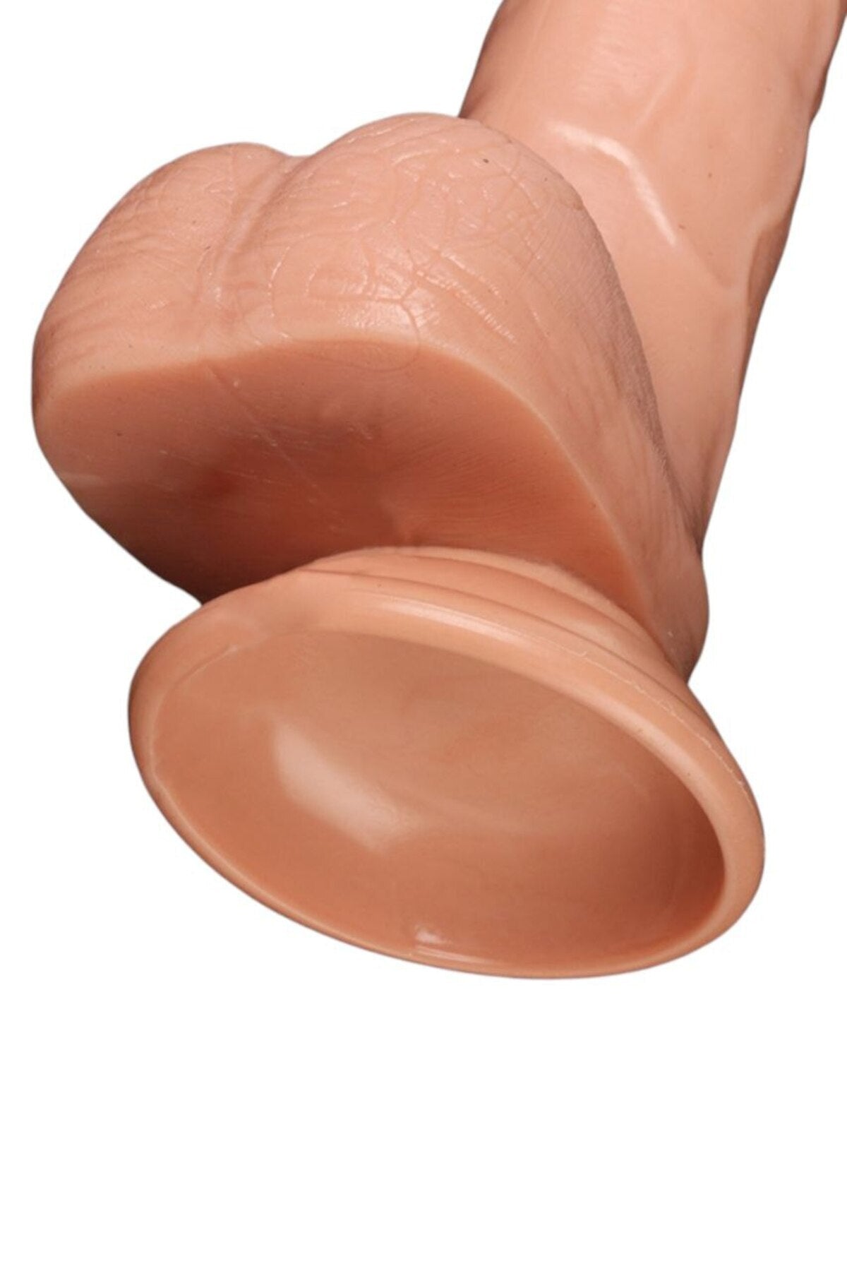 Gerçekçi Yapay Penis 20 Cm Vantuzlu Dildo Büyük ve Kalın