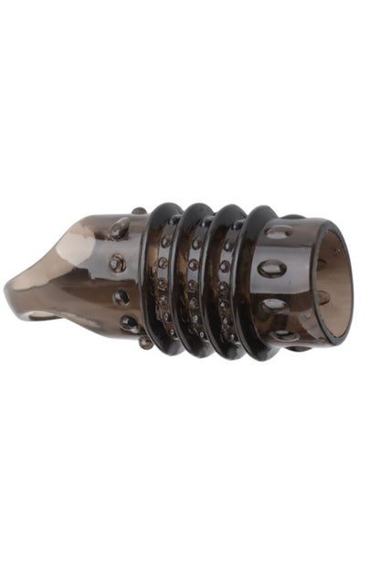 Tırtıklı G Noktası Uyarıcı Penis Kılıfı -  Oyuncağı Halka Kılıf - Spiral Tırtıklı Model