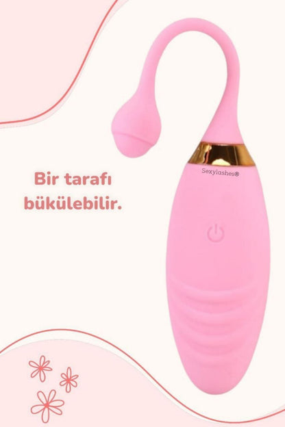 10 Farklı Güçlü Titreşim Uzaktan Kumandalı Şarjlı Orgazm Vibratör Gizli Paket