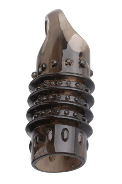 Tırtıklı G Noktası Uyarıcı Penis Kılıfı -  Oyuncağı Halka Kılıf - Spiral Tırtıklı Model