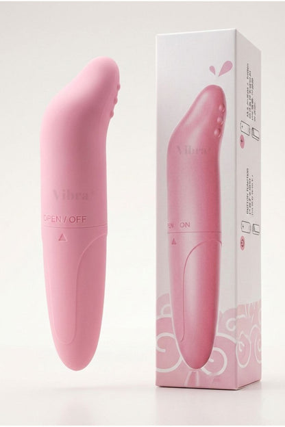 G Noktası Uyarıcı Mini Pilli Vibratör 11,8 cm Pembe | AA Kalem Pil Dahil | Gizli Gönderim