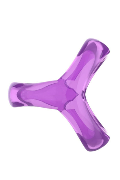 Silikon Cock Ring Testis Penis Halkası Yüzüğü - Mor Renk