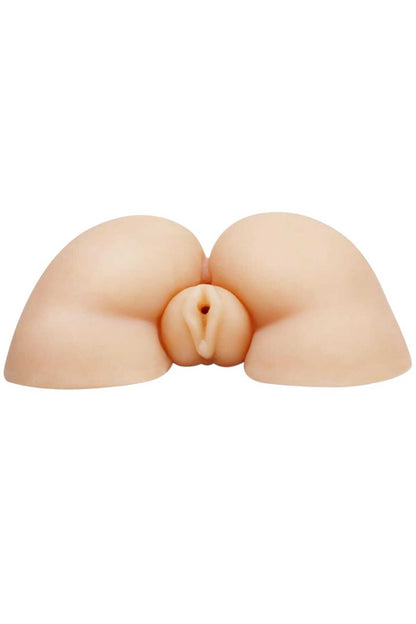 Yapay Vajina Mastürbatör – Gerçekçi Yumuşak Silikon - Tek Girişli - Esnek, Tırtıklı Kanallı, 1.1 Kg