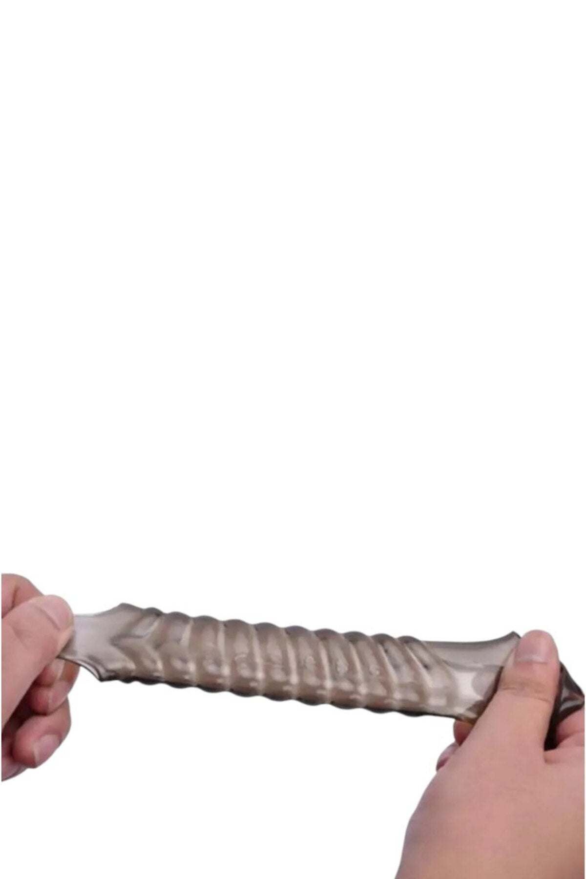 Tırtıklı G Noktası Uyarıcı Penis Kılıfı -  Oyuncağı Halka Kılıf - Spiral Tırtıklı Model